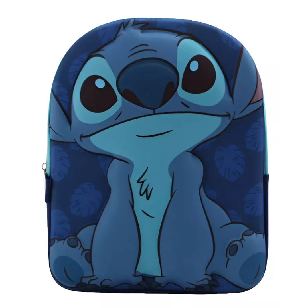 Mochila Escolar 3D Stitch para Niños