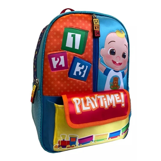 Mochila Escolar Cocomelon Playtime