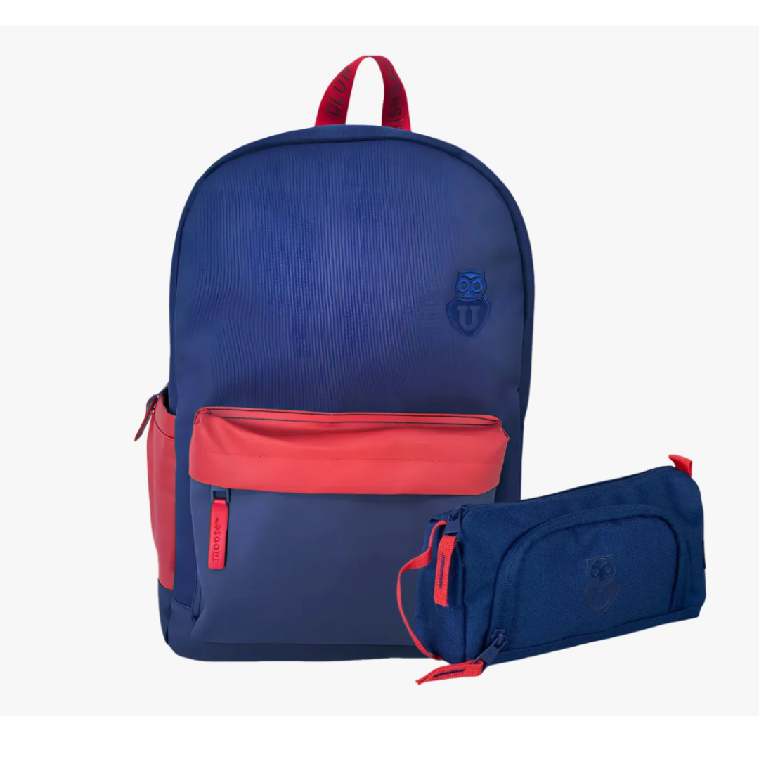 Pack Escolar Mochila + Estuche U de Chile