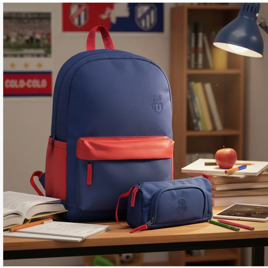 Pack Escolar Mochila + Estuche U de Chile