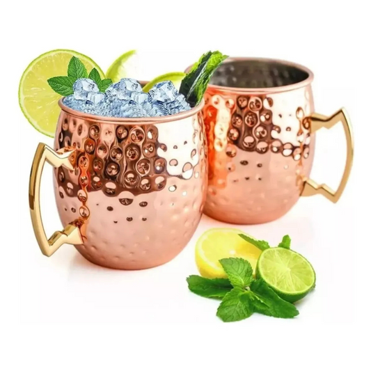 Set 2 Mug de Cobre Coctel 500 ML