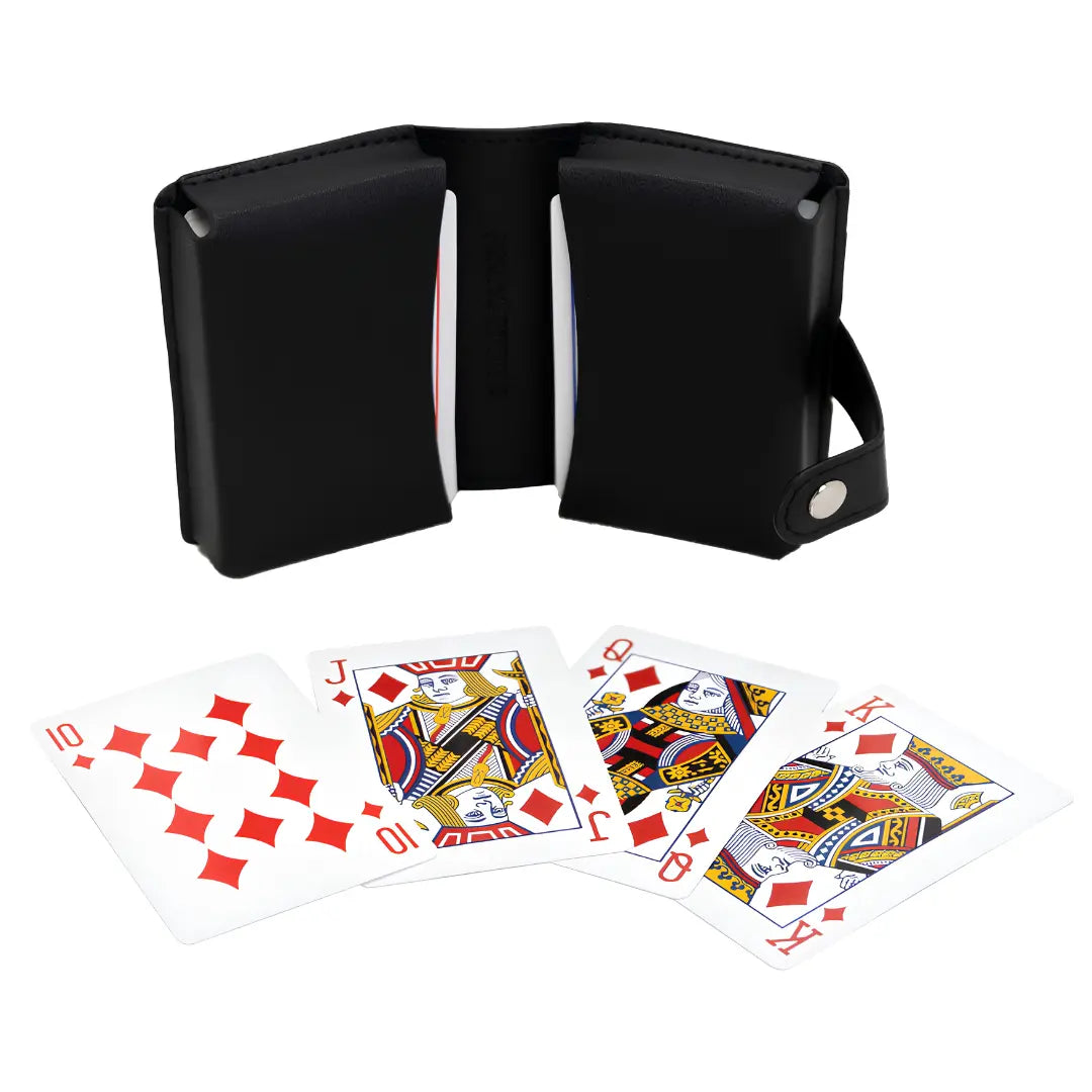 Set de Naipes Wayu con Estuche | Baraja Poker y Carioca