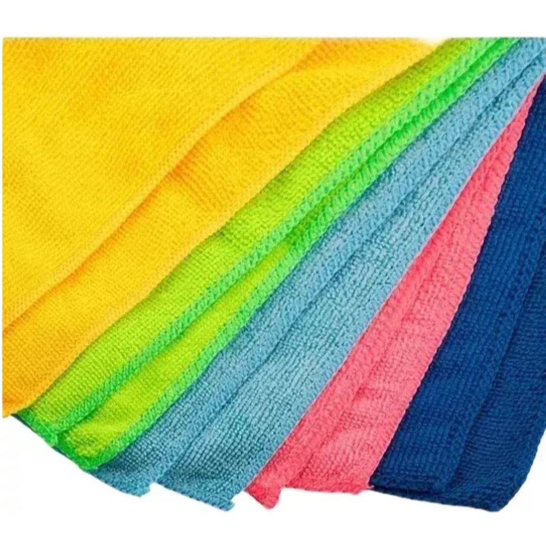 Pack 3 Paños Limpieza Microfibra (30 x 30cm)