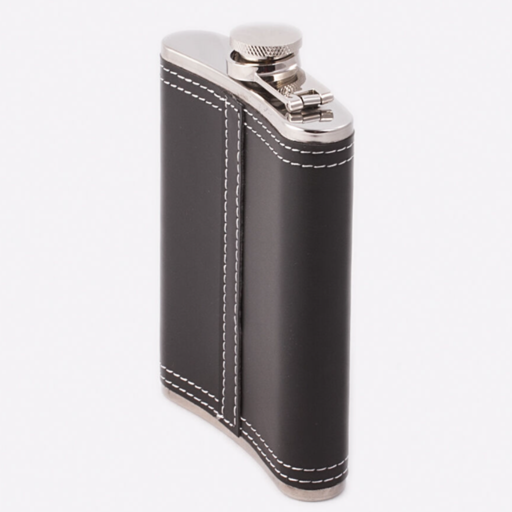 Set Petaca Licorera CCCP 8oz | Acero Inoxidable y Vasos