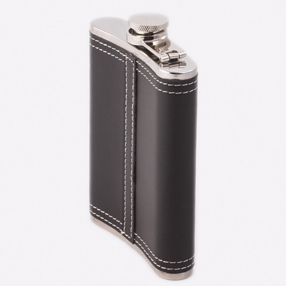 Set Petaca Licorera CCCP 8oz | Acero Inoxidable y Vasos