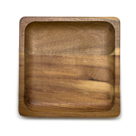 Plato Aperitivo de Madera Wayu 20.3 Cm