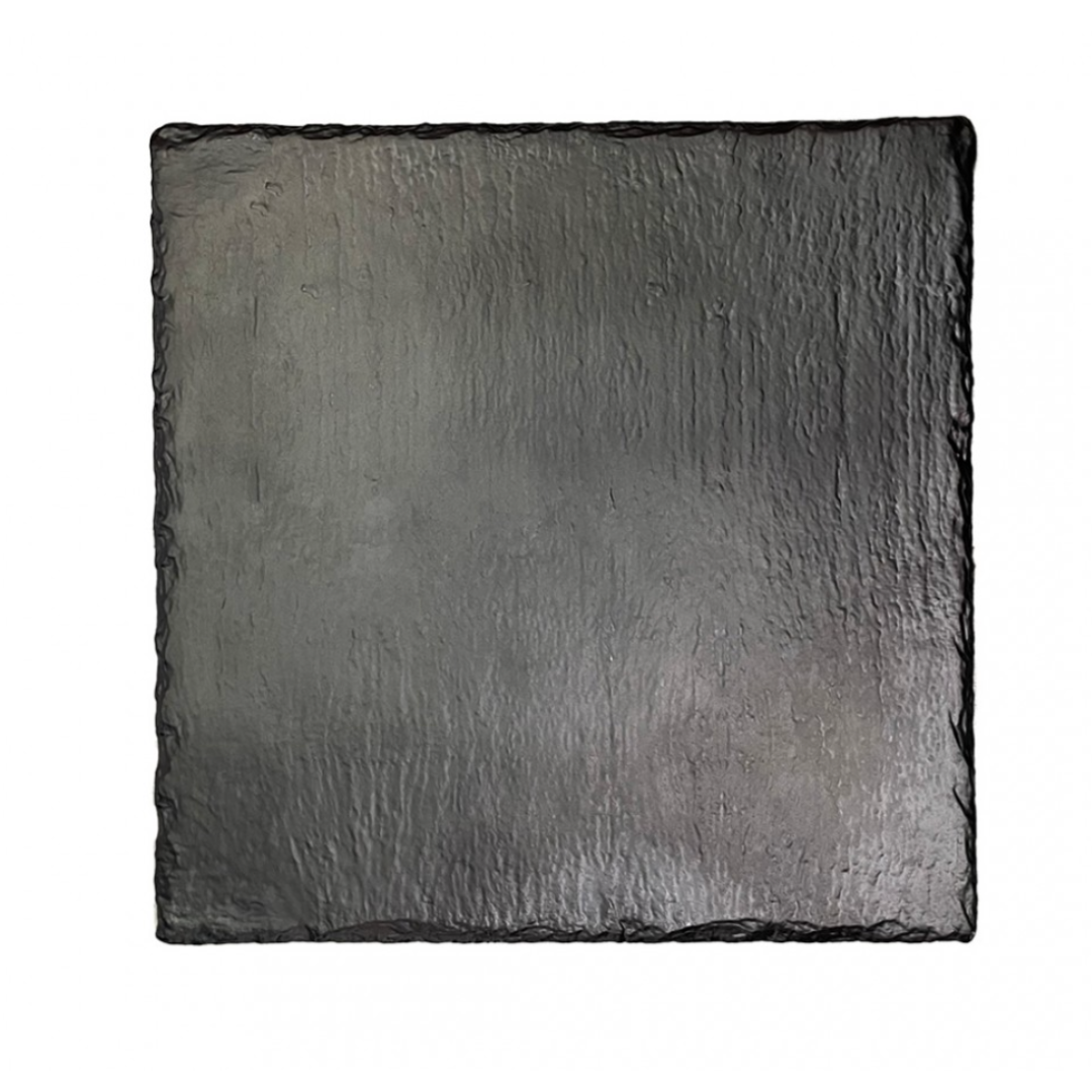 Plato Tabla de Piedra Pizarra 20x20 cm