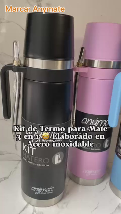 Termo para Mate 3 en 1 Anymate 850 ML