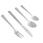 Set 24 Cubiertos de Mesa Krons Newcastle Perlados