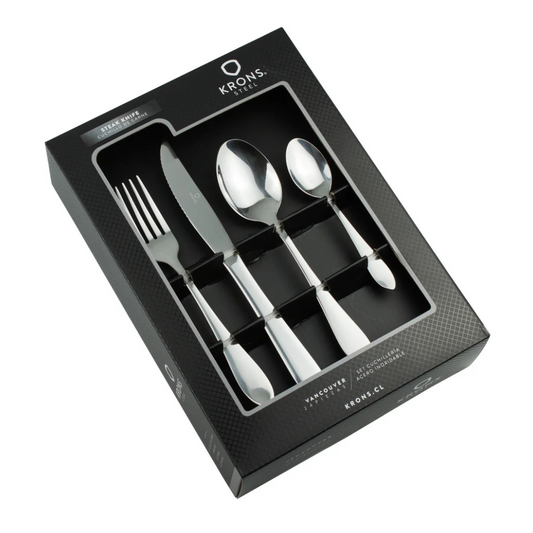 Set 24 Cubiertos de Mesa Vancouver Krons