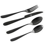 Set 24 Cubiertos Black Krons