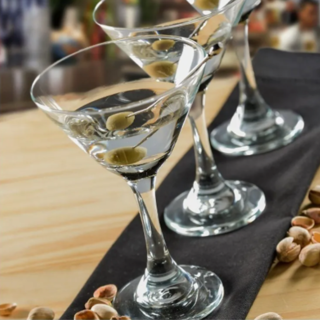 Set 4 Copas Martini Cristar 274 ML