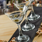 Set 4 Copas Martini Cristar 274 ML