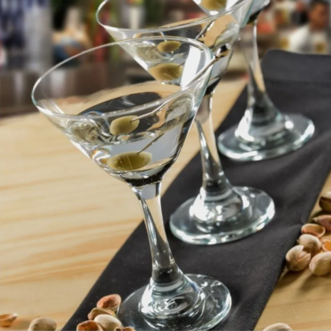 Set 4 Copas Martini Cristar 274 ML