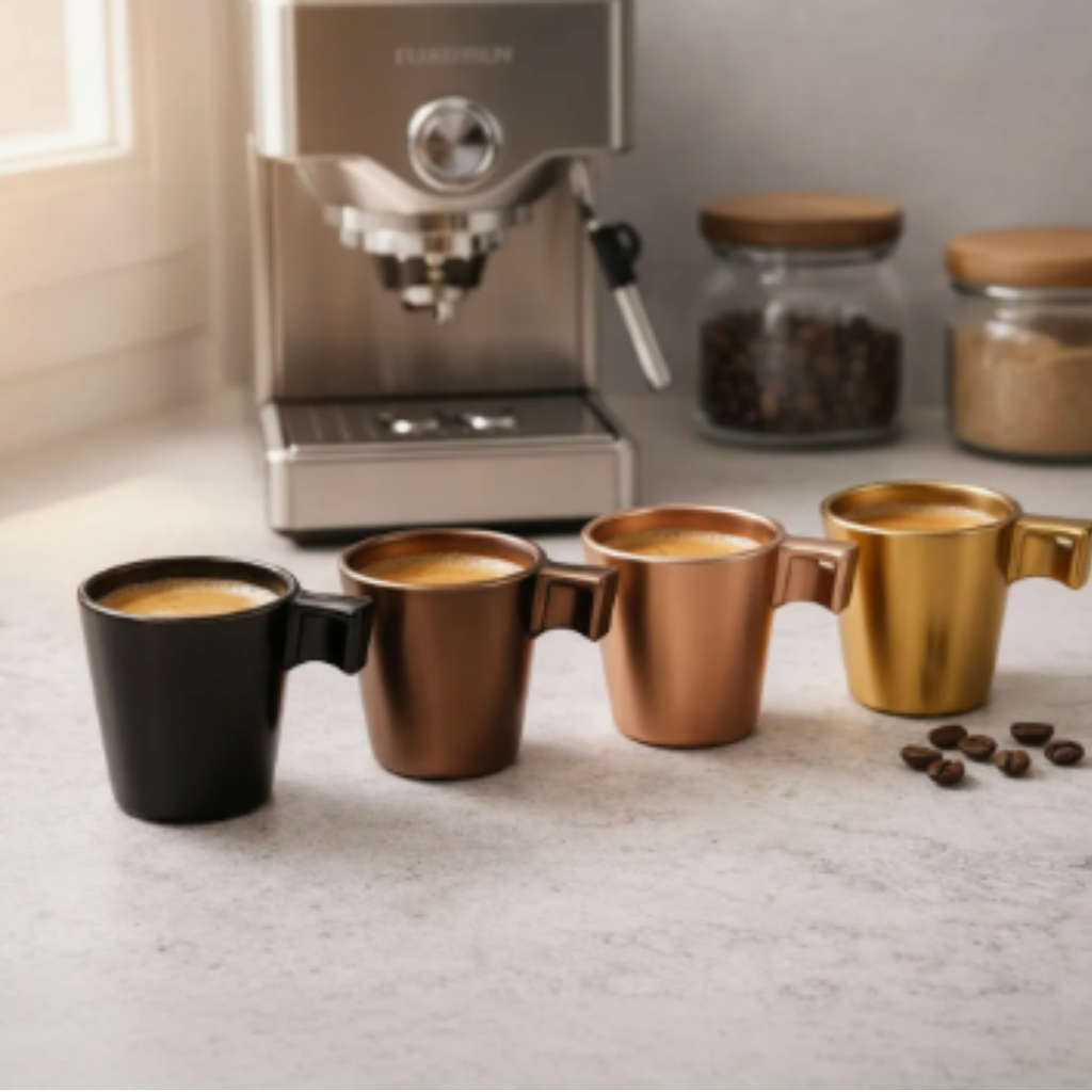 Set 4 Tazas Expresso Francesas Premiun Luminarc