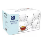 Set 6 Tazas + Platos de Te o Cafe Bellevue Kimglass