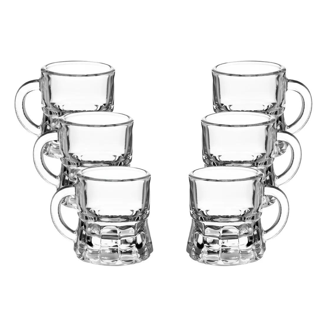 Set 6 Vasos Pequeños Jarrita 20ml