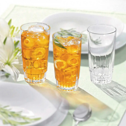 Set 6 Vasos de Vidrio Vegas 330 ML