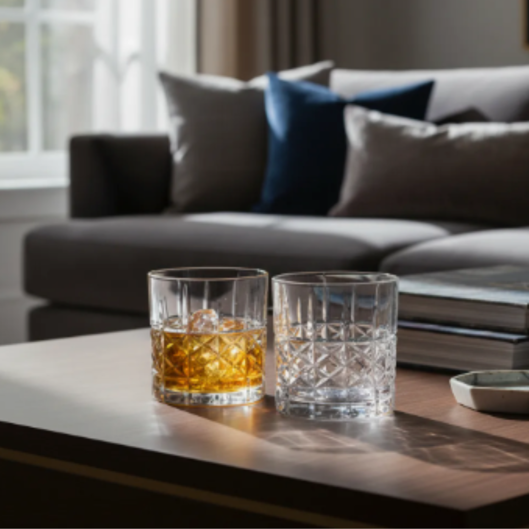 Set 6 Vasos Bajos Whisky Stirling 330 Ml