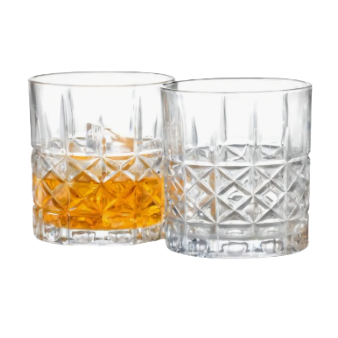 Set 6 Vasos Bajos Whisky Stirling 330 Ml
