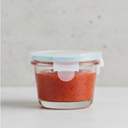 Set 8 Mini Taper para Alimentos Allegra 165 ml Redond