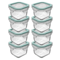 Set 8 Mini Taper para Alimentos Allegra 210 ML