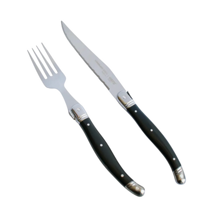 Set Cubiertos Wayu 8 Piezas – Cuchillos y Tenedores BBQ