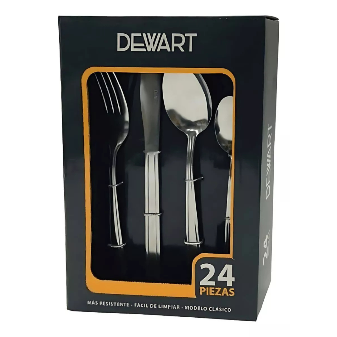 Set 24 Cubiertos Cuchilleria Dewart