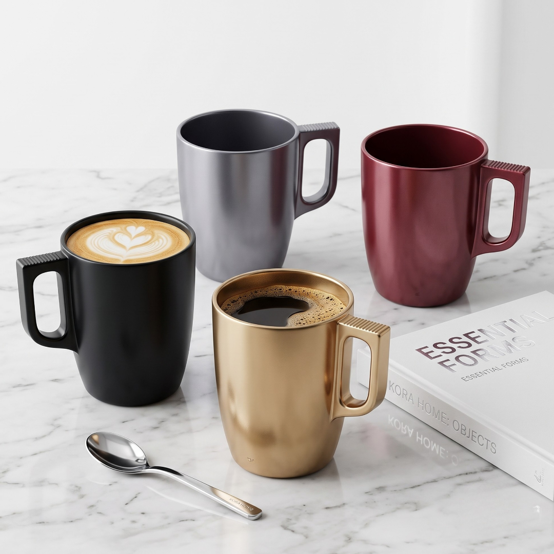 Set 4 Tazas Expresso Francesas Premiun Luminarc 250 ML