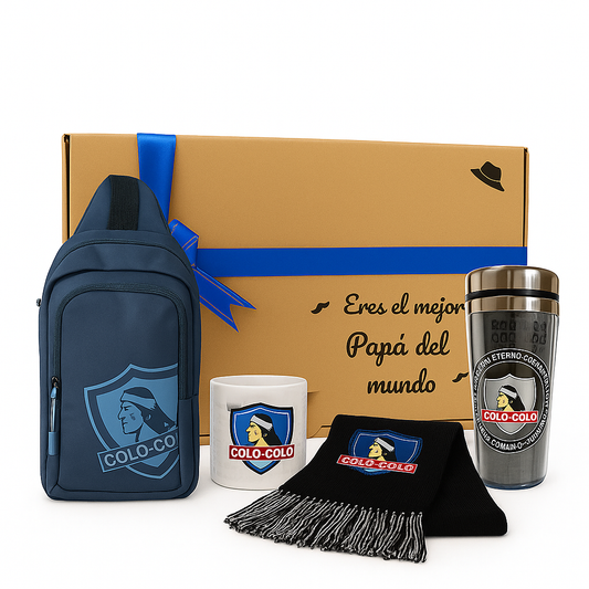 Caja Box Set de Regalo Colo Colo - Dia Del Padre