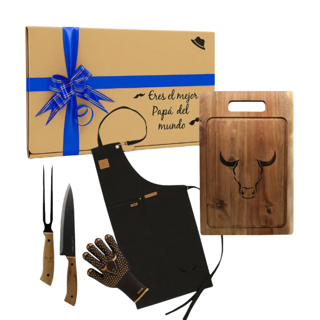 set parrillero wayu regalo dia del padre
