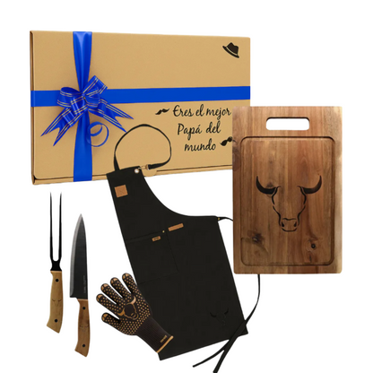 set parrillero wayu regalo dia del padre