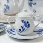 Vajilla de Porcelana 47 Piezas Completa | Juego de Loza 8 Personas
