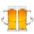 Set 2 Shoperos Vasos Musculosos 600ml Vidrio