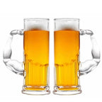 Set 2 Shoperos Vasos Musculosos 600ml Vidrio