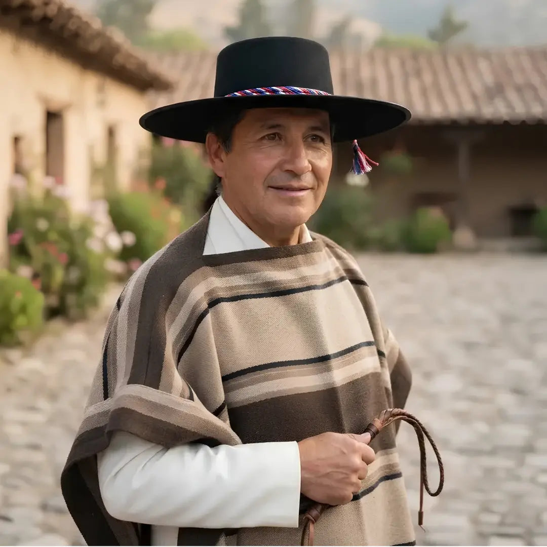 Sombrero de Huaso Adulto 52 cm | Fiestas Patrias Chile