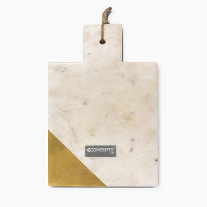 Tabla de Picar de Marmol con Cobre PRemiun 23x10 cm