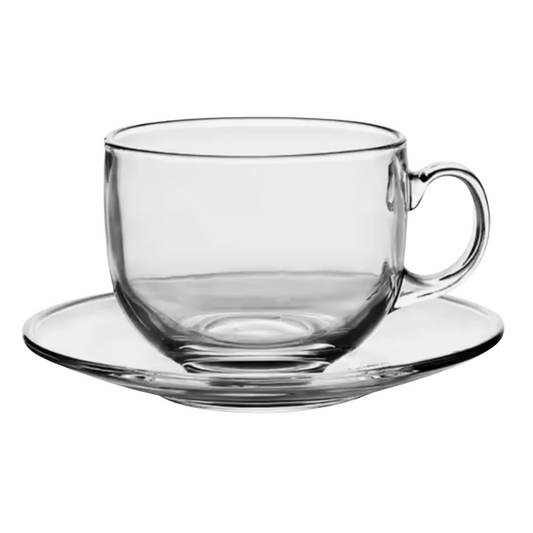 Tazon de Vidrio con Pato 420 ml Taza Jumbo