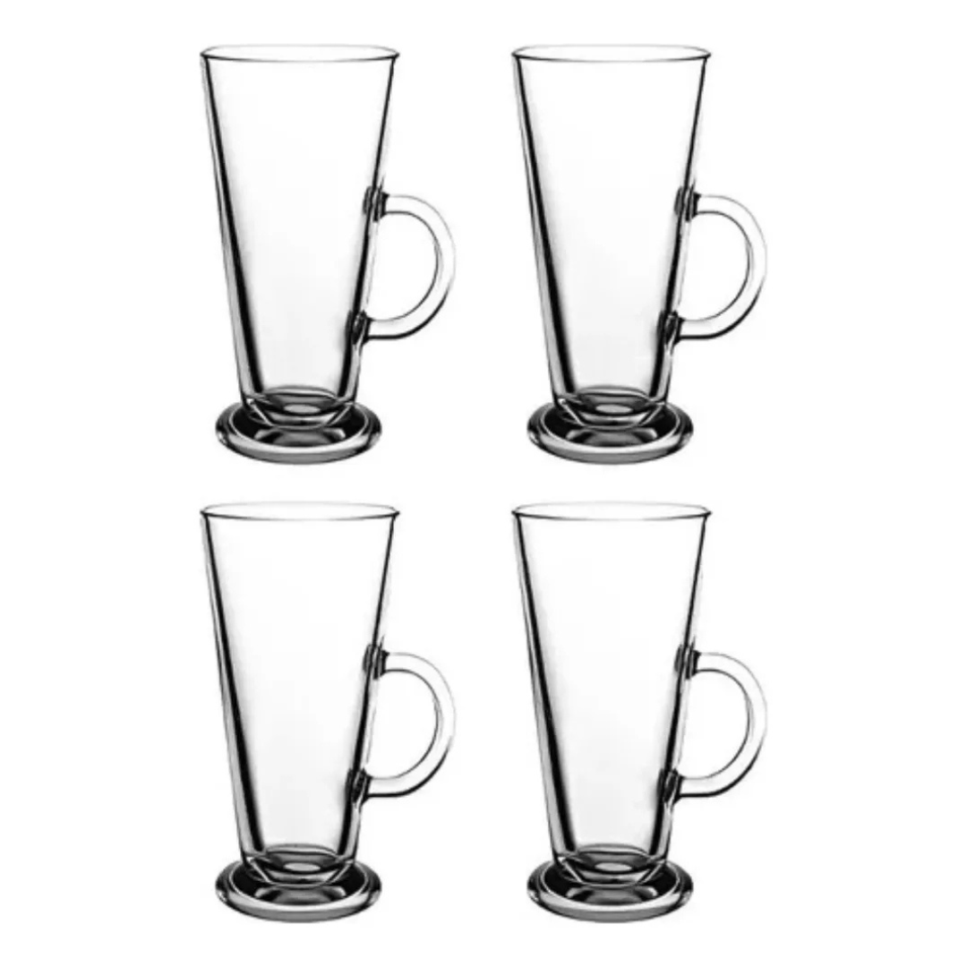 Set 4 Tazas de Cafe Capuccino 283 ML Kimglass Lousiville