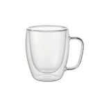 Taza para Cafe o Te Vidrio Doble Pared 150 ml