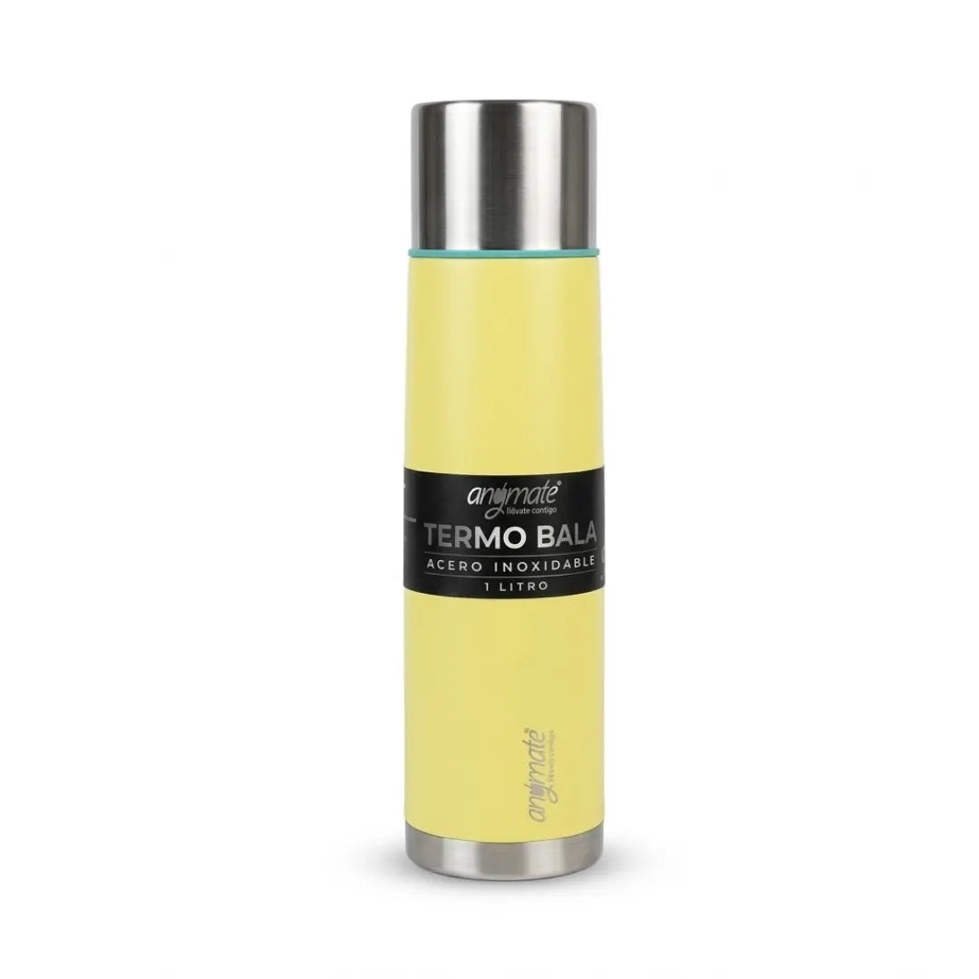 Termo Anymate 1L Acero Inoxidable Mate Boquilla Dosificadora