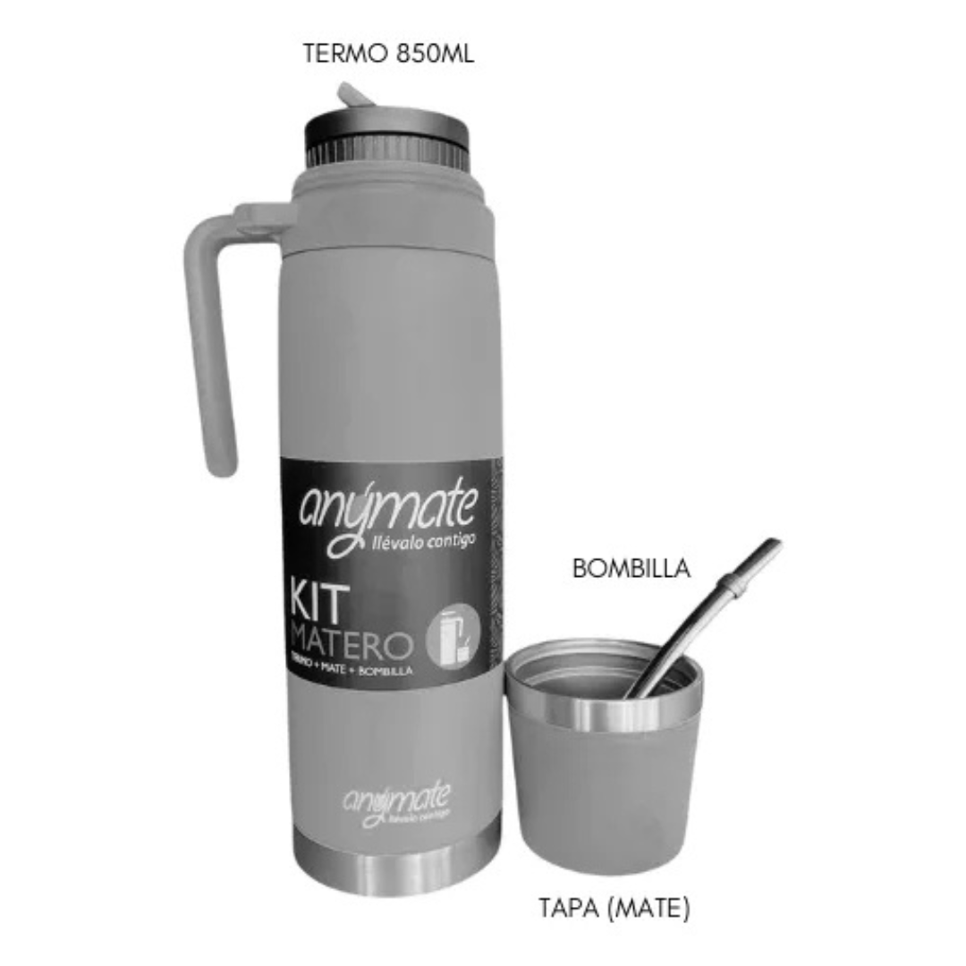 Termo para Mate 3 en 1 Anymate 850 ML