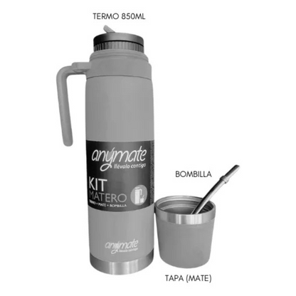 Termo para Mate 3 en 1 Anymate 850 ML