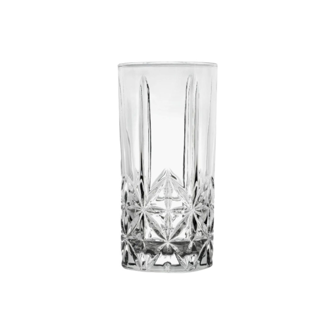 Set 6 Vasos Cocktail Altos Labrados 350ml 