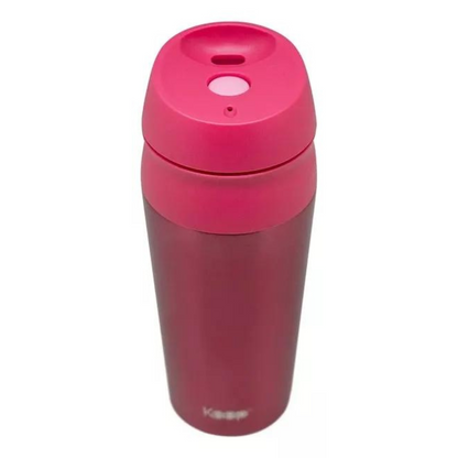 Vaso Termico Mug con Boton 450 Ml Keep Value