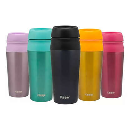 Vaso Termico Mug con Boton 450 Ml Keep Value