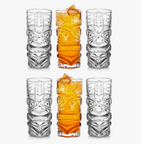 Vasos Tiki 410ml Set x6 Vidrio